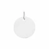 Pendentif Plaque En Or Blanc -Swarovski Boutique V7G