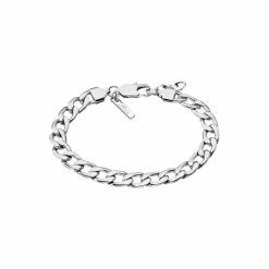 Bracelet Lotus Men In Black En Acier