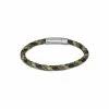 Bracelet Lotus Men Basic En Acier Et Cuir -Swarovski Boutique ls2141 2 4
