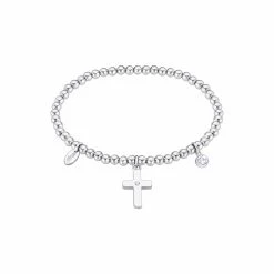 Bracelet Lotus Millennial En Acier Et Oxyde De Zirconium