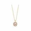Pendentif Mauboussin Vie, Volupté & Passion En Or Jaune Et Saphirs Roses -Swarovski Boutique pe0802ygps